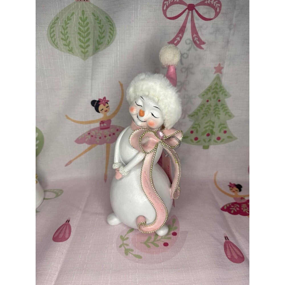 BELLA LUX SNOWGIRL WITH COQUETTE BOW